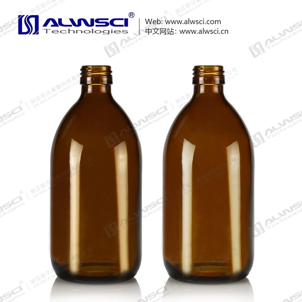 200mL 防盜口 棕色玻璃試劑瓶 分裝 儲存 4