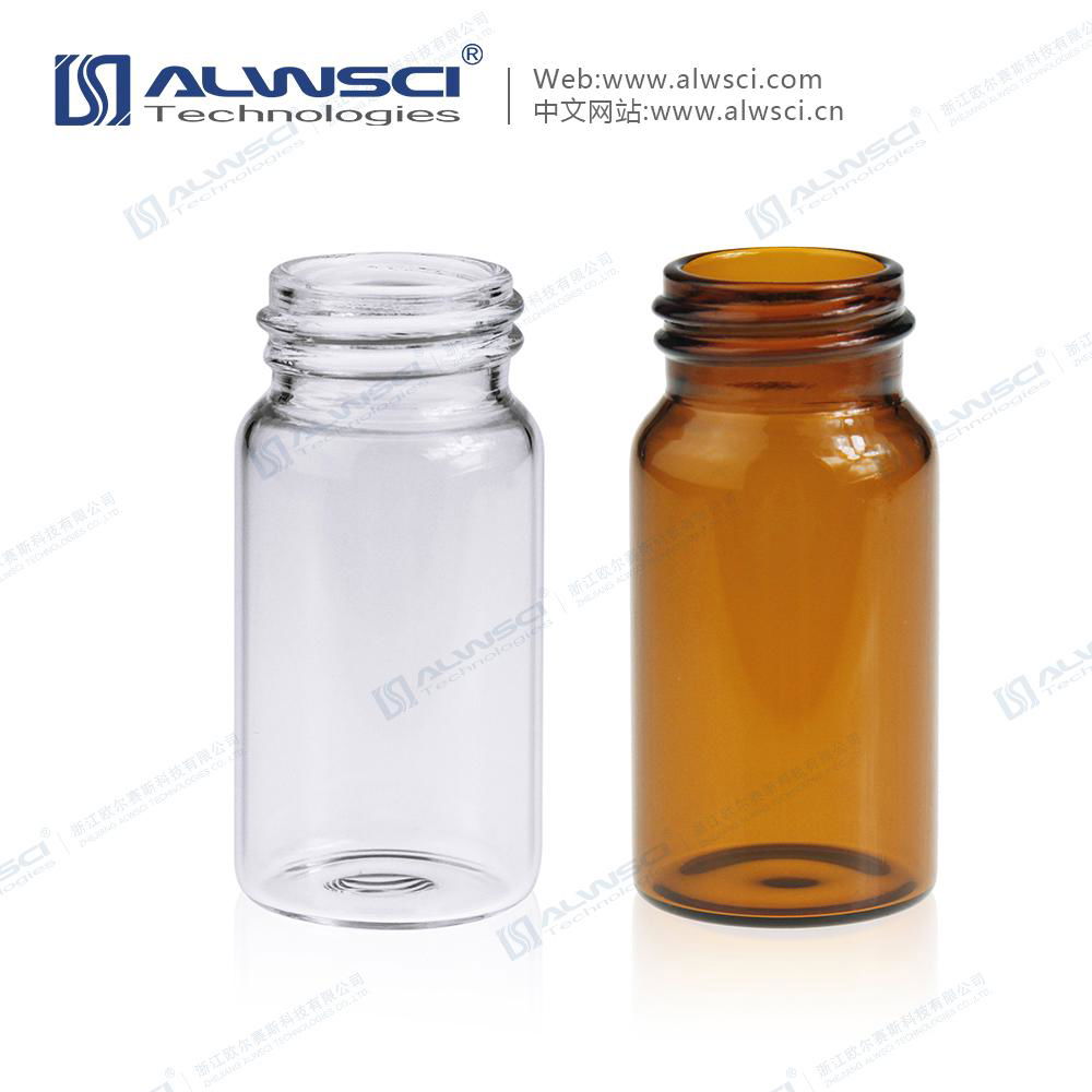 ALWSCI 60mL 透明 棕色 樣品瓶分裝儲存瓶 4