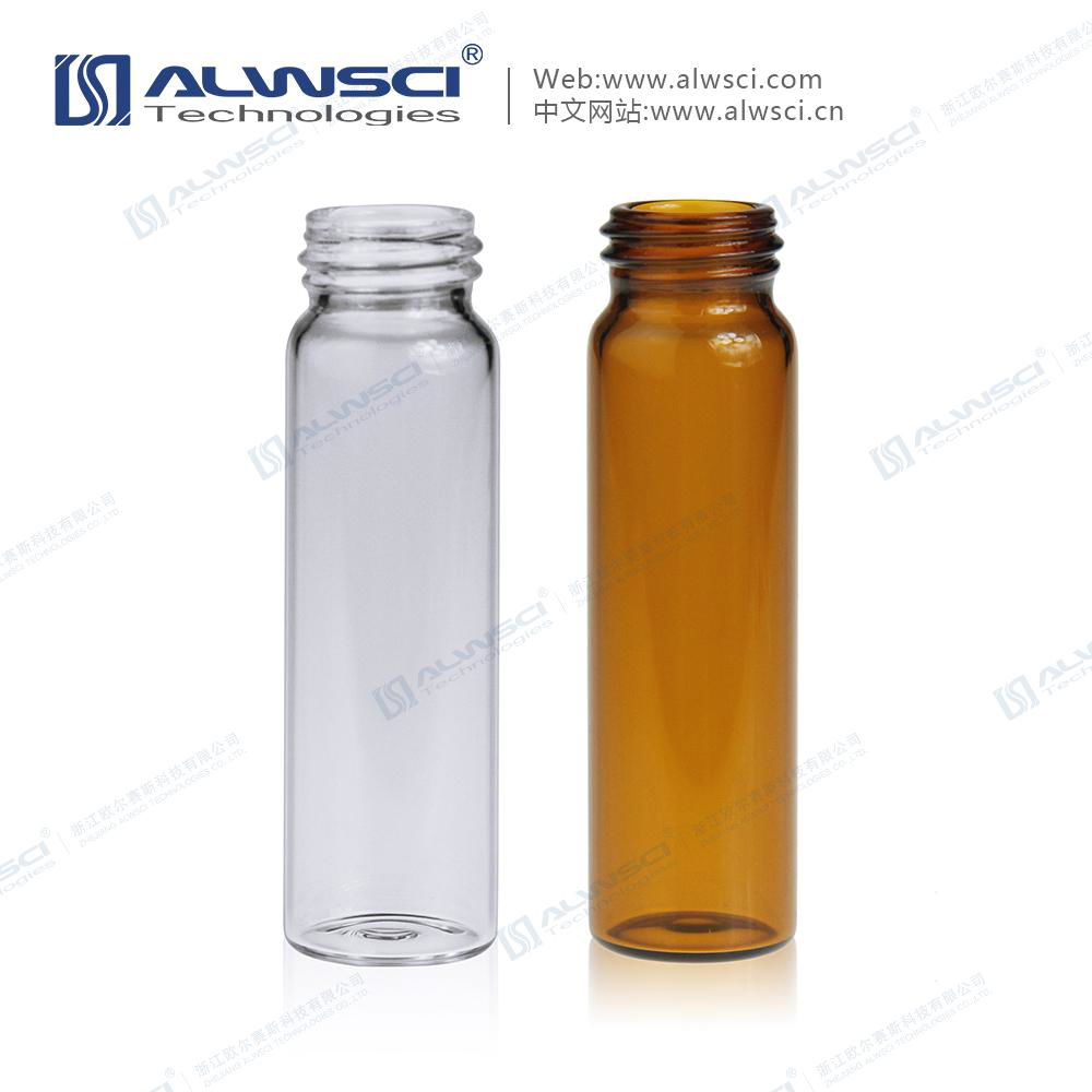 ALWSCI 60mL 透明 棕色 样品瓶分装储存瓶