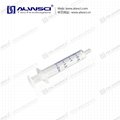 ALWSCI Non-Sterile 2mL Syringe for Lab Use Only 2