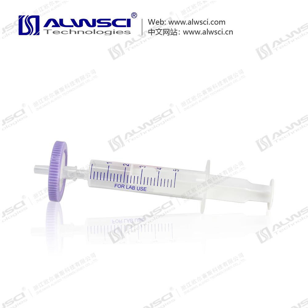 ALWSCI 2mL ⼀次性⾊譜化學實驗⽤注射器 4