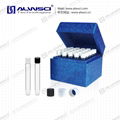 ALWSCI 10mL 透明消解試管 水質分析圓底玻璃瓶 16mm*100mm