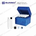 ALWSCI Clear Glass 10ml Screw Test Tube