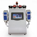 CE Approved Ultrasonic Cavitation Radio Frequency Cavitation RF Lipolaser Device 2