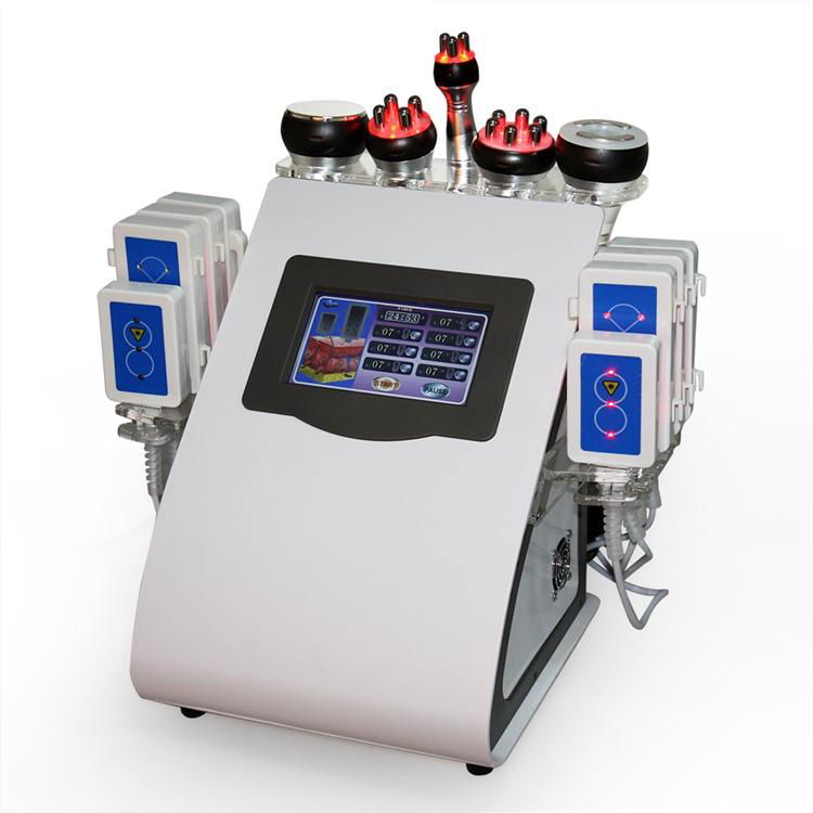 CE Approved Ultrasonic Cavitation Radio Frequency Cavitation RF Lipolaser Device 3