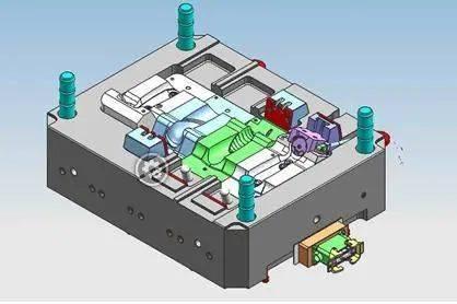 A set of mold design ideas and processes