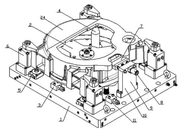 How to improve the structure of hydraulic fixture