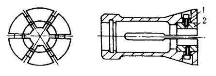 New insert type spring clamp chuck