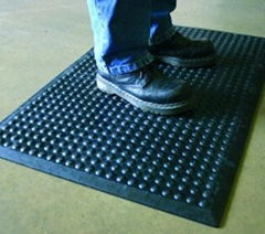 bubble rubber anti fatigue mat 60x90cm 