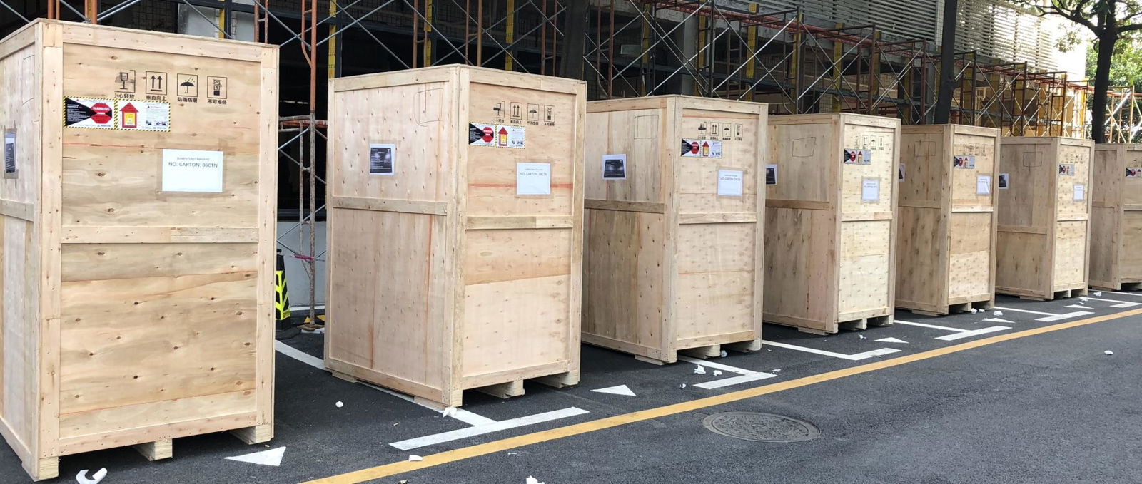深圳市福永西乡智能化机械设备木箱包装出口免检木箱 2