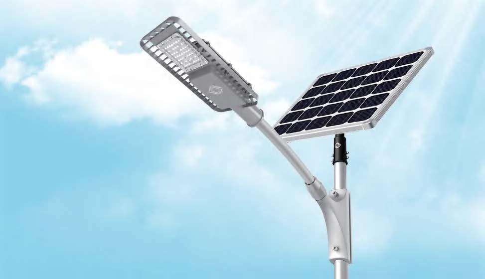 solar street light all in two 2