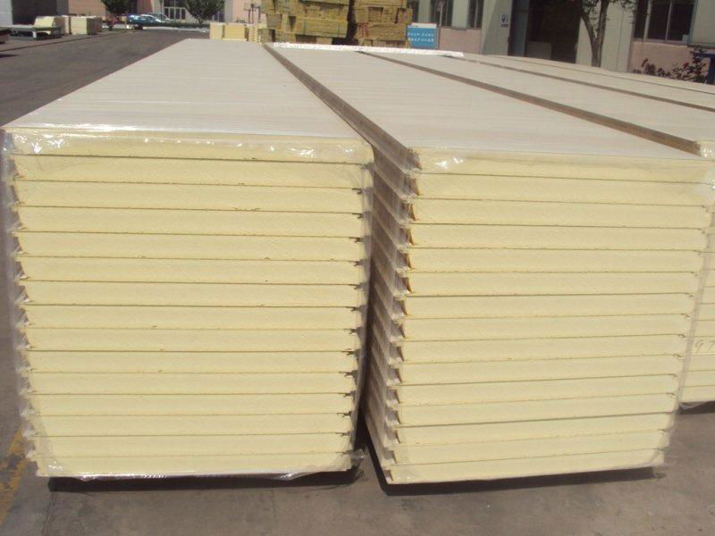 PU/PUR/PIR Foam Insulated Sandwich Wall Panel for Prefabricated Houses 4