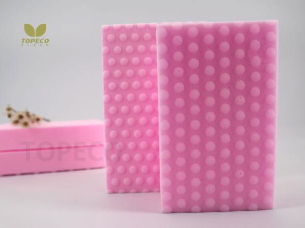 Pink High Density Melamine Foam Magic Sponge 3