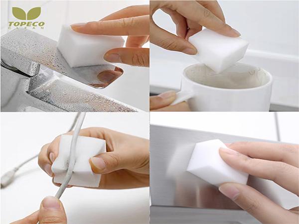 Magic Eraser Sponge Hot-Press Design Stain Removal Cleaning Tool 3