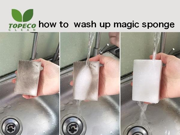 High Density White Household Cleaning Magic Eraser 4