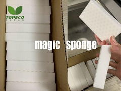 Compressed Top Class Melamine Cleaning Sponge Sheets