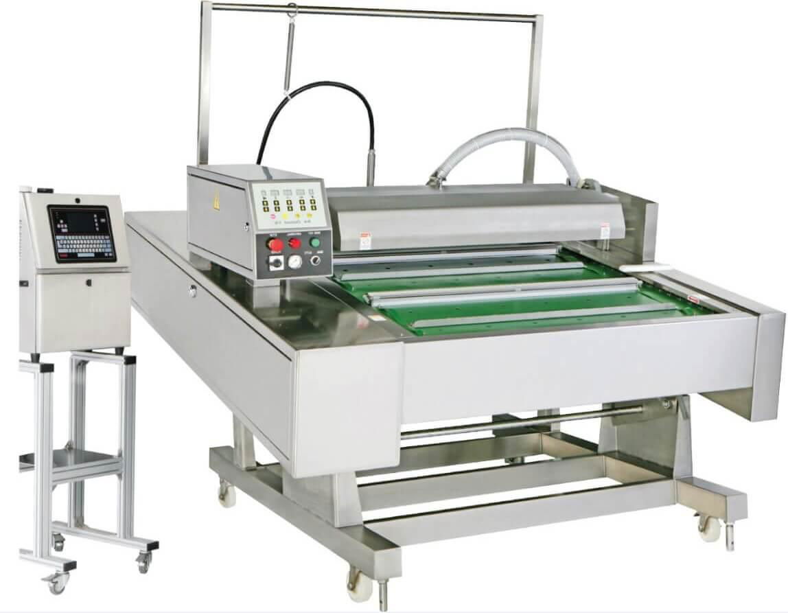 Automatic Vacuum Packaging Machine With Injection Printing System Wecanpak
