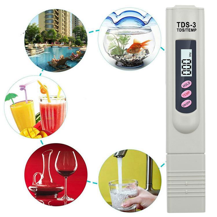 Wholesale TDS-3 water quality tester TDS meter 3 conductivity TDS meter 3