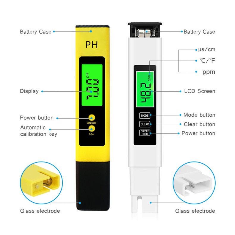 4合1 TDS水质检测笔 PH酸度计 套盒