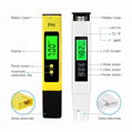 Best price 4 in 1 PH EC CF TDS Meter ph meters Suit With Backlight for water tes