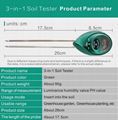 Wholesale 3 in 1 Plant tester Soil PH Meter For Test Soil Moisture PH Light in P 2