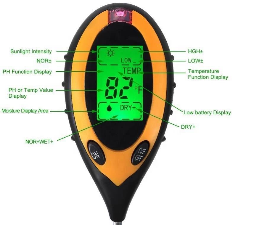 High Quality Plant Humidity Meter Ph Meters for Soil Moisture Measurement 2