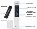 TDS EC PPM Water Quality Meter Tester Pen LCD Display 0-9990ppm TDS&EC Tester Pe 1