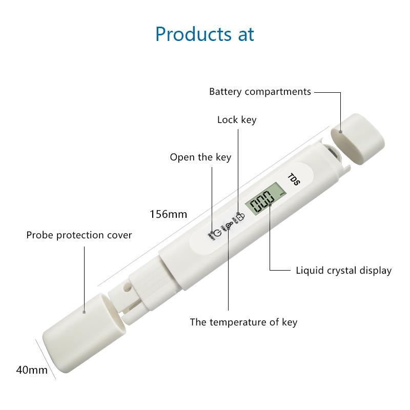 Digital TDS Meter Price Tester Accurate Water Sensor Factory Sale 3