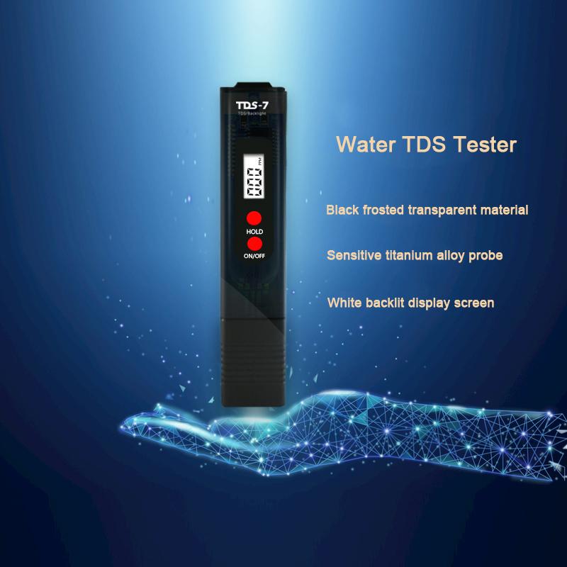 2020 New Design TDS Meter with Backlight PPM Meter Hold 3