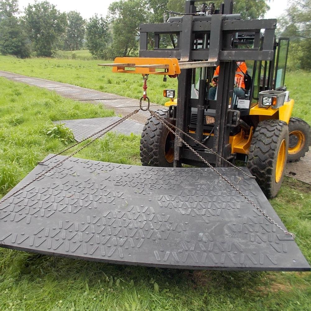 heavy duty ground protection mat for construction