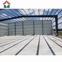 frame shed workshop warehouse steel structure wide span light steel structure