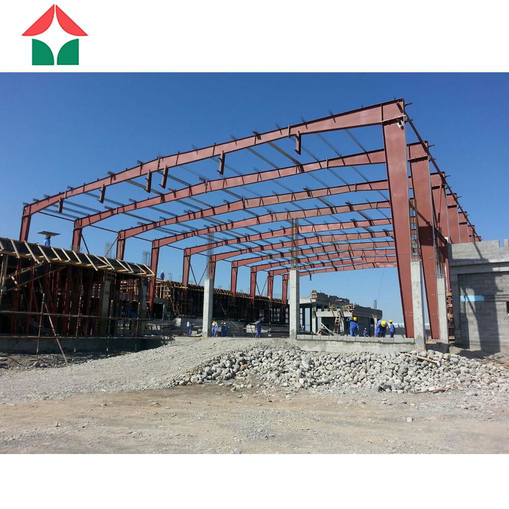 wide span light steel structure shed warehouse/steel prefabricated selling steel 5