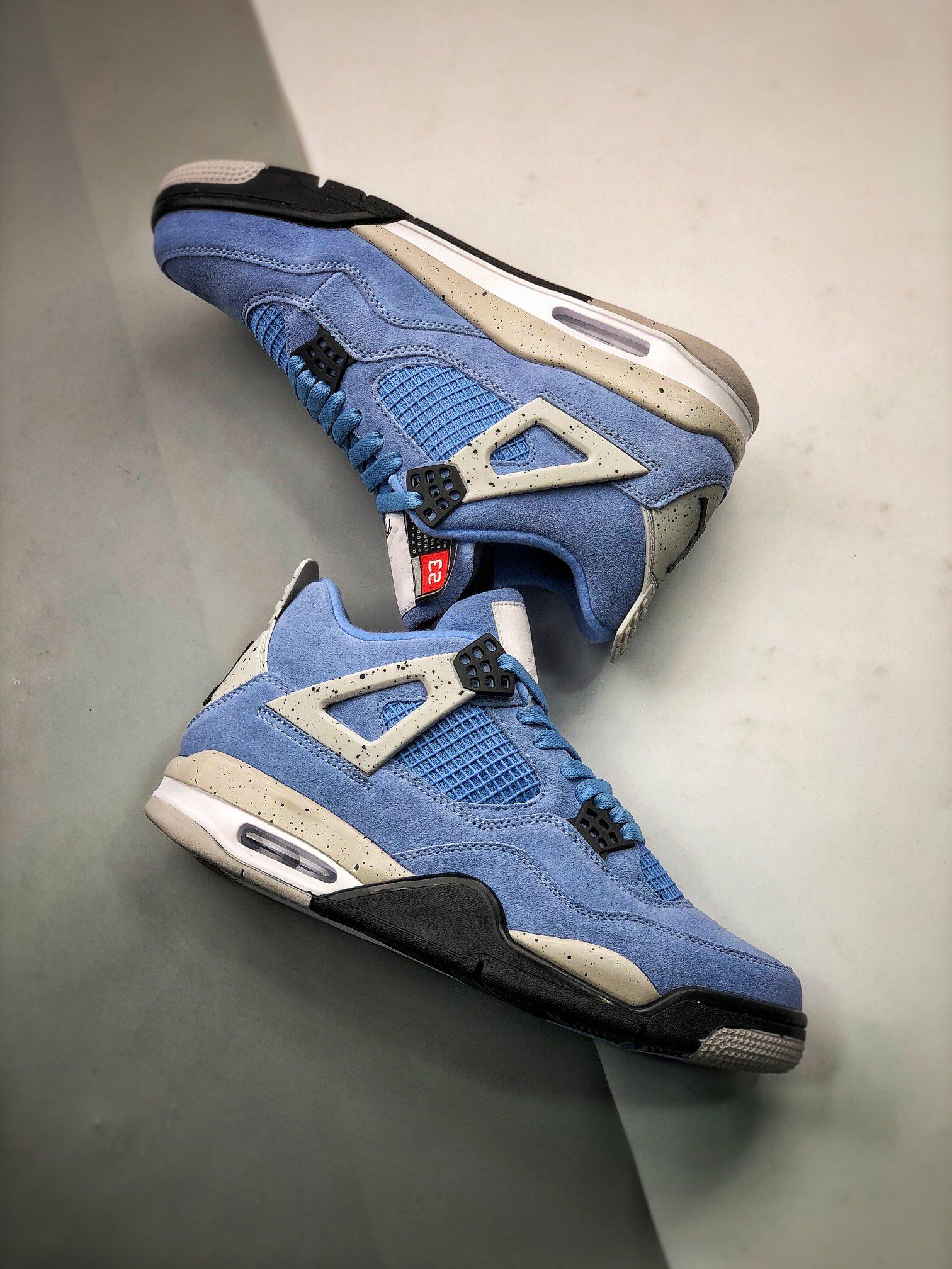 Air Jordan 4 SE "University Blue",1:1 Air Jordan 4 ,best replica Air Jordan shoe 2