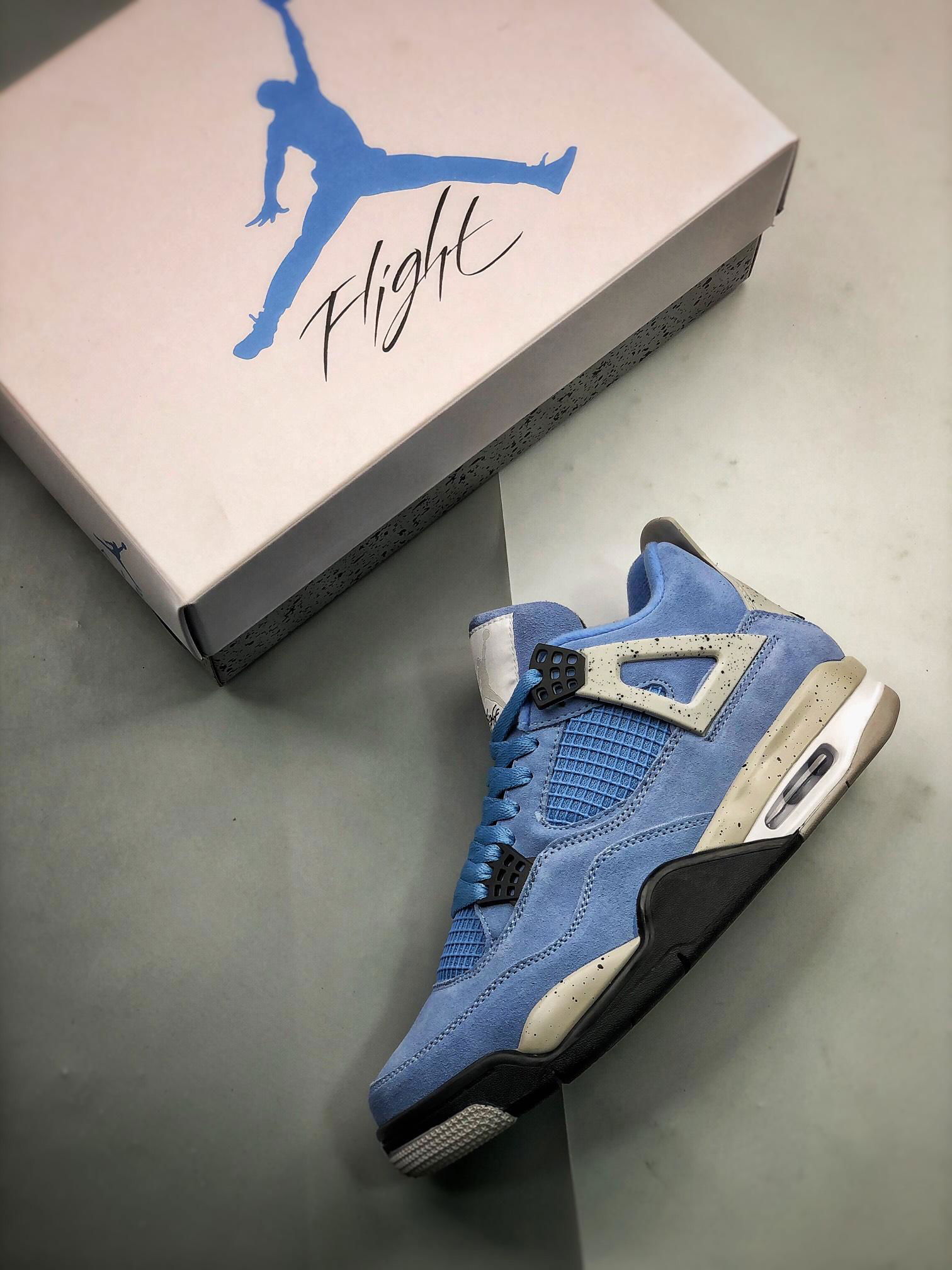 Air Jordan 4 SE "University Blue",1:1 Air Jordan 4 ,best replica Air Jordan shoe 3