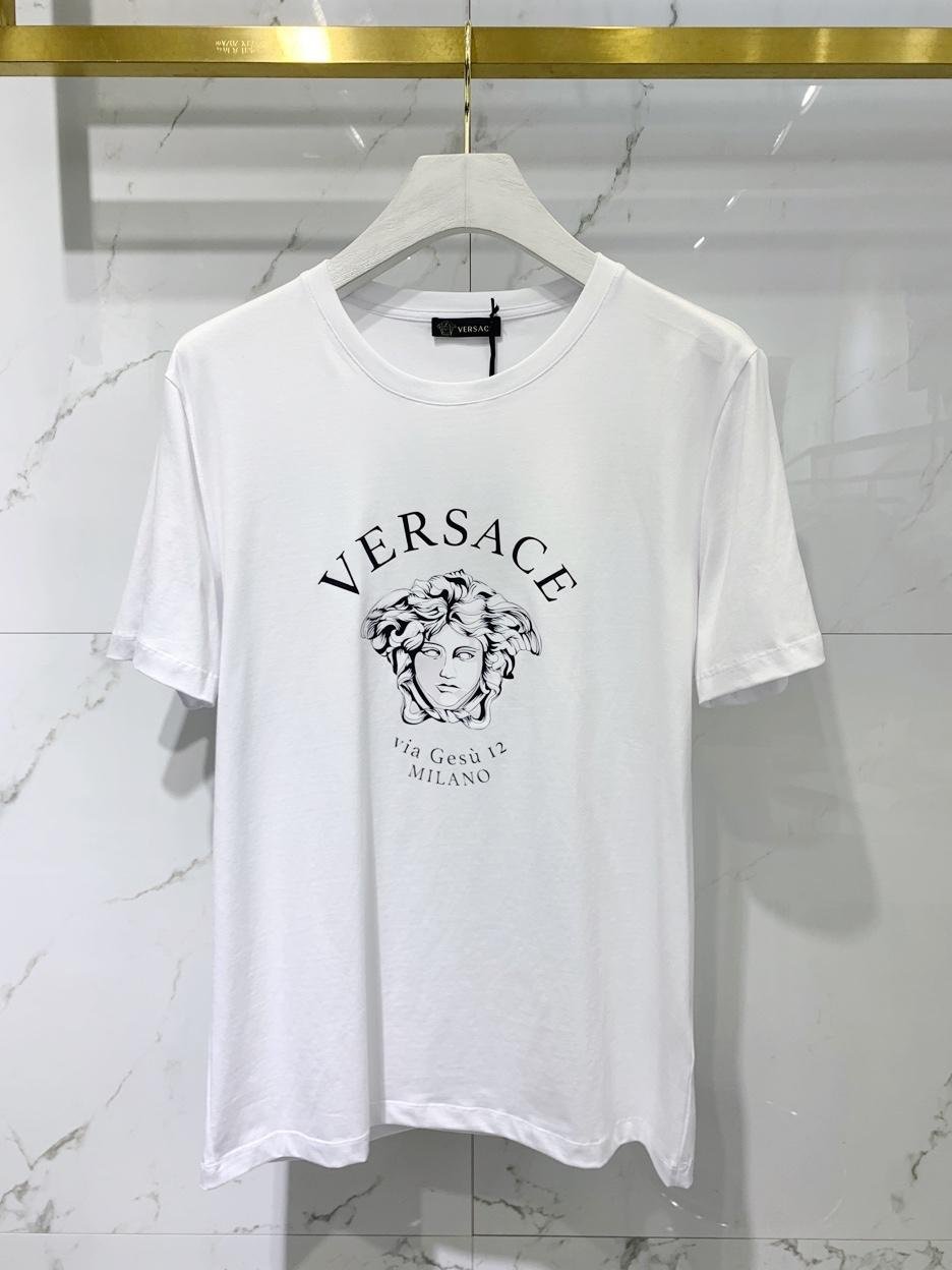 white color         MEDUSA T-SHIRT,1:1 quality         T-shirt,official         
