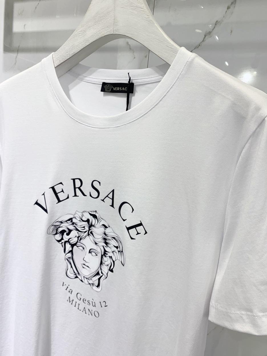 white color         MEDUSA T-SHIRT,1:1 quality         T-shirt,official          4