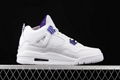 best quality Air Jordan 4 Court Purple AJ4 basketball shoes sports shoes sneaker 1