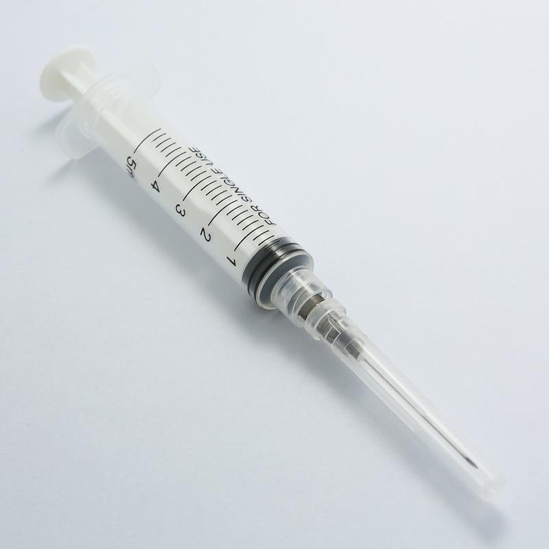 5ml disposable sterile syringes with needle