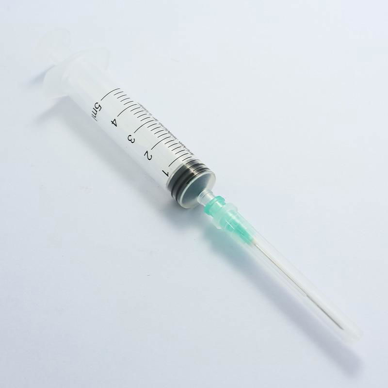 5ml disposable sterile syringes with needle 2