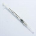 1ml disposable sterile syringe luer lock or luer slip 2