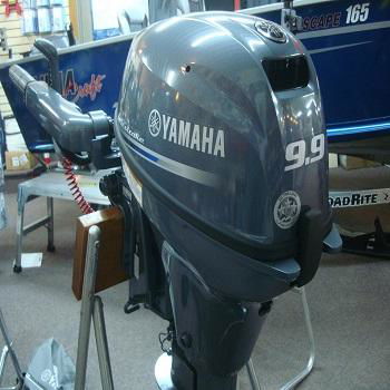 Used Yamaha 9.9 HP 4-Stroke Outboard Motor Engine