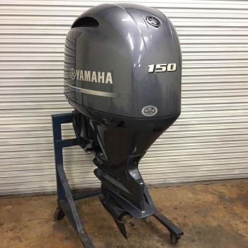 Used Yamaha 150 HP 4-Stroke Outboard Motor Engine