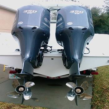 Used Yamaha 350 HP 4-Stroke Outboard Motor Engine