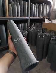 RSiC Burner cone (flame tubes) by china recrystallized sic