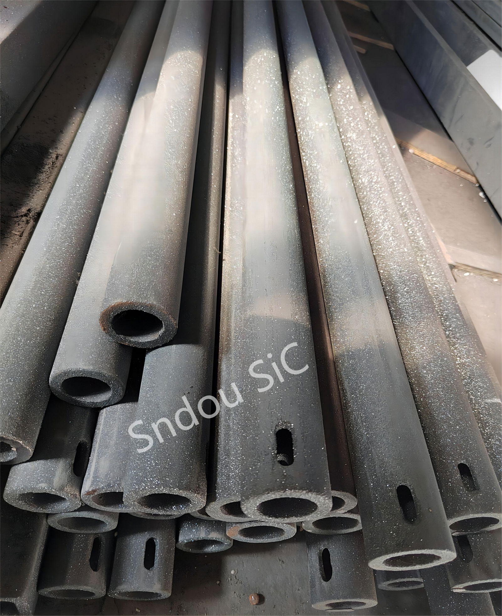 RSIC Rollers Furnace Pipes by 1650C ReSiC ceramic