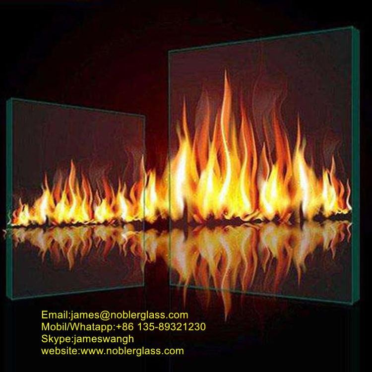 China Fire Resistant Glass with competitive price 2