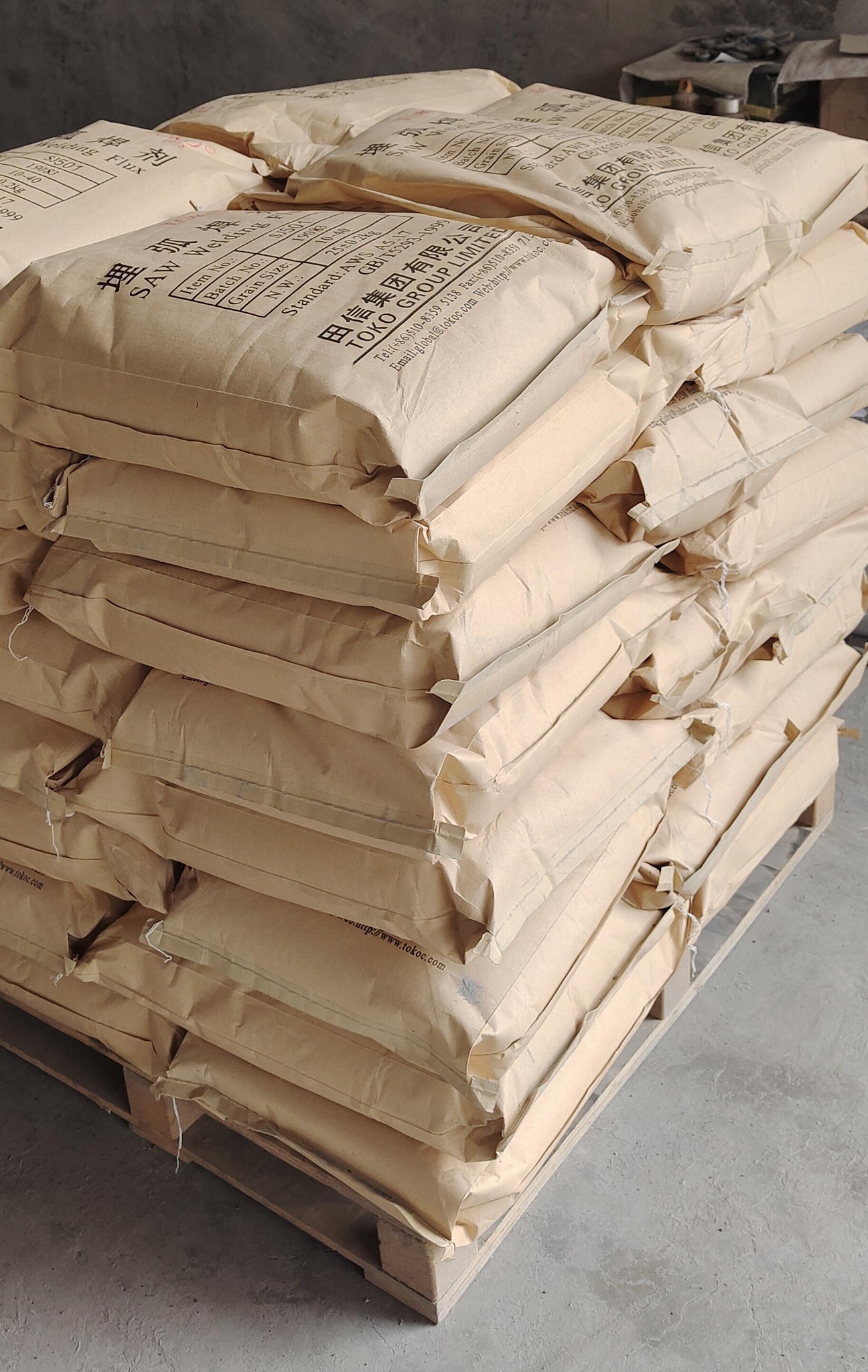 田信toko埋弧焊剂 2