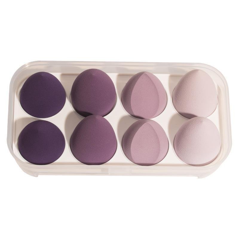 Egg Box Beauty Egg Set, 8 sets, 4 sets, hydrophilic non latex water droplets, je