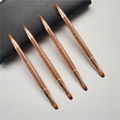 Telescopic lip brush double head with