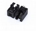 RJ45 network socket, network interface 8P 8C shielded copper shell RJ11 phone 6P 3